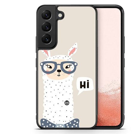 Bjornberry Skal Samsung Galaxy S22 Plus 5G -Söt Lama