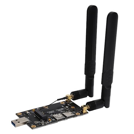 Adapter NGFF (M.2) til USB3.0 med SIM-kortslot Antennekonnektor til 3G/4G/5G-modul
