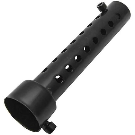 Universal Motorsykkel Eksosdemper - 35mm. Svart