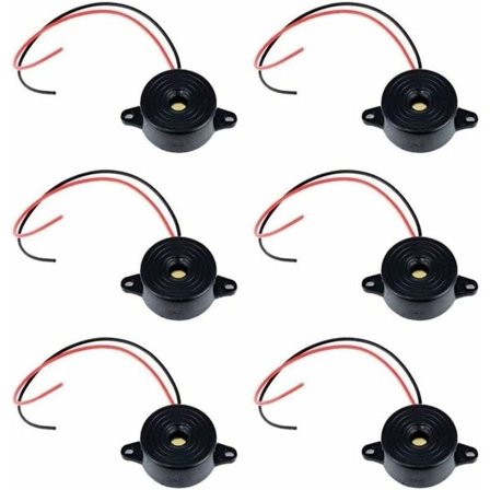 Elektronisk summer, DC 3 24V, 85dB, elektronisk alarmsummer, 12V, sirener