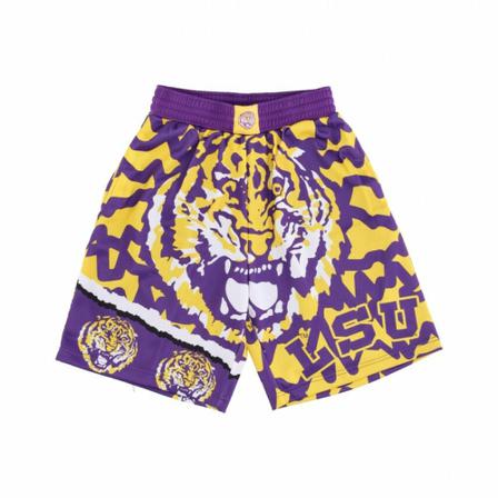 Mitchell & Ness, basketball shorts ncaa jumbotron 2.0 mesh short loutig Fioletowy, Mężczyzna, Rozmiar: XL