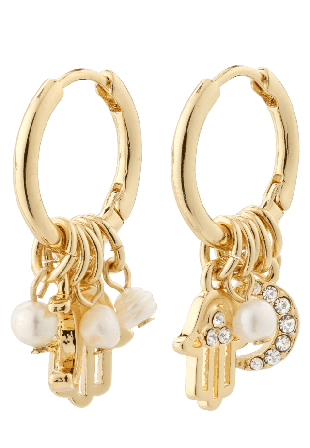 Pilgrim Prucence Earrings Smycken & klockor Dam Guld ONESIZE