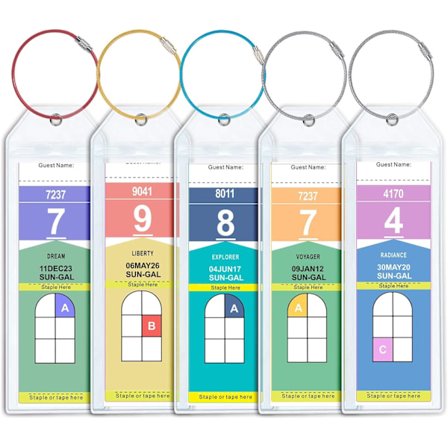 Nyeste design, perfekt passform for Royal Caribbean & Celebrity cruiseskip i 2025-2026. Sikker metalløye og solid nylon.