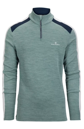 Amundsen 5mila Half Zip Mens Stormy Blue