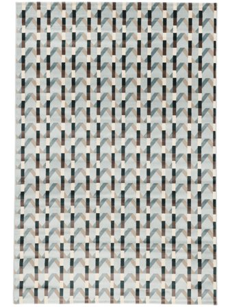 Pilar Light Blue Oeko-Tex Rug