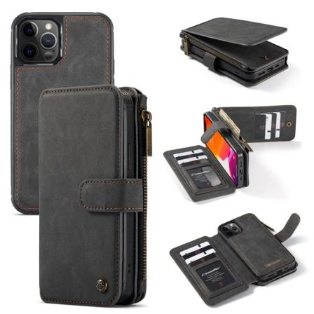CaseMe Lompakkokotelo Multi-Slot iPhone 12 Pro Max Musta