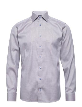 Men's Shirt: Business Royal Dobby Paita Bisnes Liila Eton