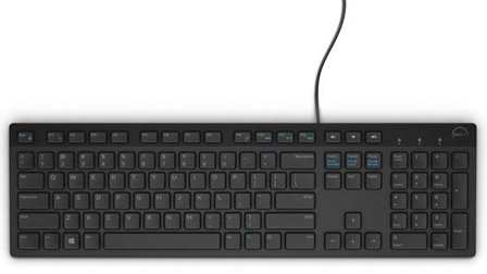 DELL KB216 - tastatur - QWERTY - Pan Nordic - svart Inn-enhet
