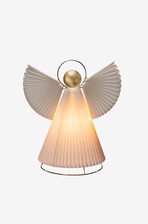 Konstsmide - Dekoration pappersängel 36 cm - Vit - Dekorativ julbelysning - Från Homeroom