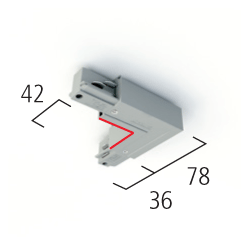 EUTRAC Synergy 21 by EUTRAC 3~L-VERBINDER,SL INNEN, Schwarz, Aufbau