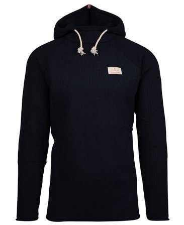 Amundsen Boiled Hoodie Mens Faded Navy