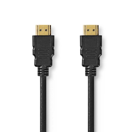 Ultra High Speed ​​HDMI kabel | HDMI Stik | HDMI Stik | 8K@60Hz | 48 Gbps | 2.00 m | Runde | 6.5 mm | Sort | Box