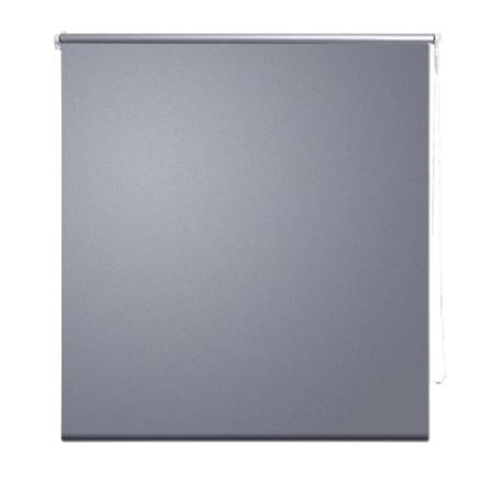 Vidaxl Rullgardin För Mörkläggning 160 X 230 Cm Grå Grå