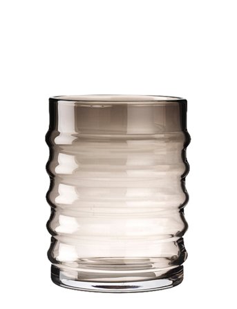 LOUISE ROE Wilma Vase - Brown - H19.5CM