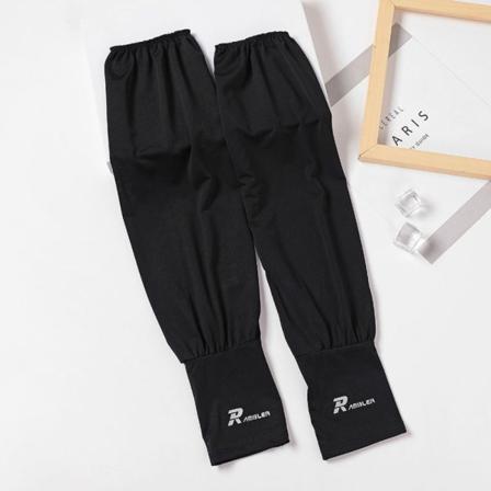 UV Beskyttende Armermer Ice Silk Sleeve SVART Black