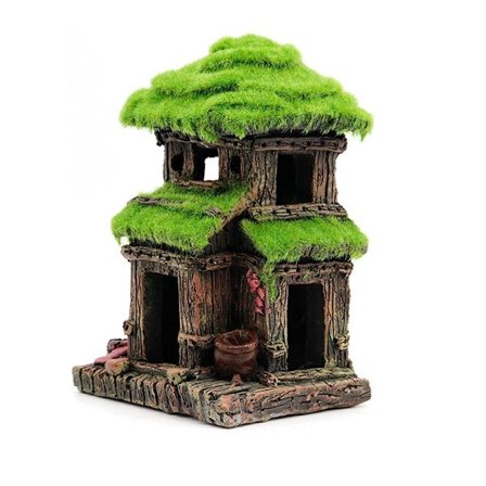 Flockade hus Simulerade paviljonger Landskapshus