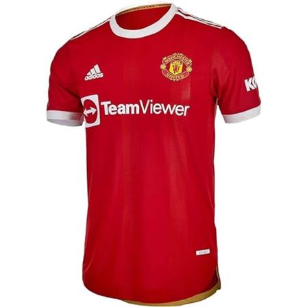 Aito Manchester United miesten jalkapallopaita 2021/22 (koko L) Punainen