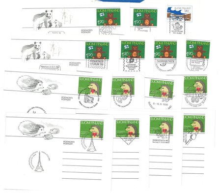 Finland - Udstillingskort 1988 - 1980