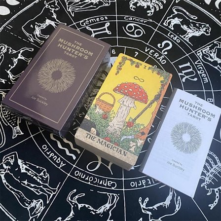 Mushroom HunterCartoon Oracle Tarot Card Spådomskort