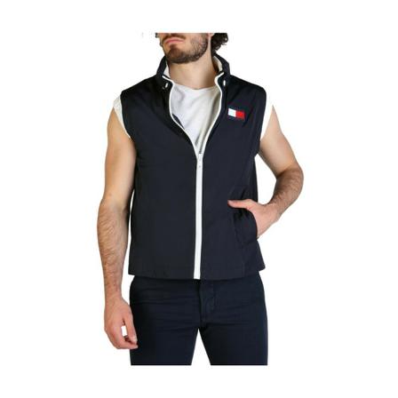 Tommy Hilfiger, Vest Czarny, Mężczyzna, Rozmiar: M