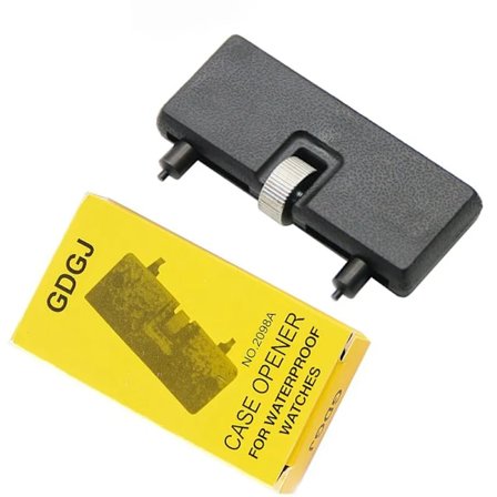 Justerbar klokke åpner bakside kasse verktøy trykk lukker fjerner nøkkel skru nøkkel reparasjon sett verktøy