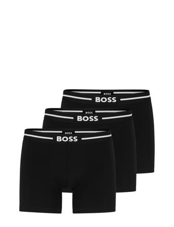 Boxerbr 3P Bold Boxershorts Black BOSS