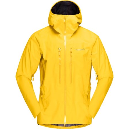Norrøna Men's Trollveggen Gore-Tex Pro Jacket Men shell jackets Yellow XL