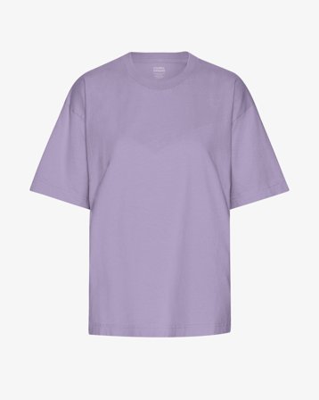 Oversized Organic T-Shirt - Purple Jade XS