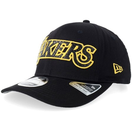 New Era - NBA Zwart adjustable Cap - Hatstore Exclusive x LA Lakers Mamba Snakeskin 9FIFTY Stretch Snap @ Hatstore