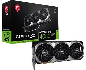 GeForce RTX 4080 Super 16G VENTUS 3X OC - Fyndvara - MSI GeForce RTX 4080 Super 16G VENTUS 3X OC