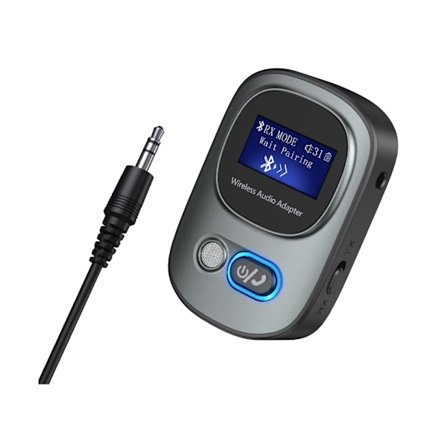 Bluetooth 5.3 Sender Modtager Bluetooth Audio Adapter Understøtter TF Kort Volumenkontrol Navigation Til PC TV Audio