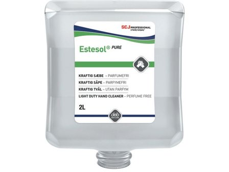 DEB Tvål Pure, oparfymerad 2L - Lyreco - Städ och hygien - Tvål och hygien - Hygiensystem - Deb