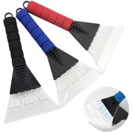 3-delt isskraber til bil, isskraberen til biler, brug isskraber til forrude, bagrude og siderude, isskraber style 2