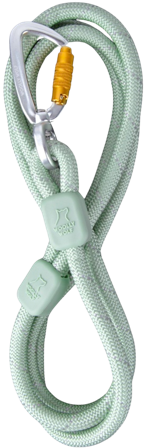 Woolly Wolf Rope Leash Glacier Green 10 mm - Woolly Wolf