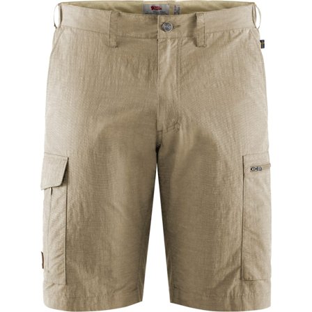 Fjällräven Men's Travellers Mt Shorts Men hiking shorts Beige 46