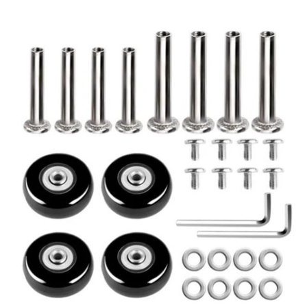 Heavy Duty Caster Luggage Suitcase Wheels Replacement Kit Suitcase Replacement Wheels Luggage Wheels Replacement Kit