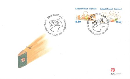 Grønland - EUROPA 2010 - Førstedagskuvert