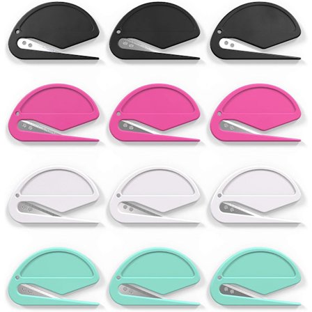 Färgglada brevöppnare - Trendigt paket (12 st)