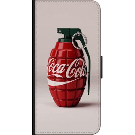 Kompatibel Tegnebogsetui til Samsung Samsung Galaxy Note10 Lite Kunstnerisk illustration af Coca Cola granatæble i rødt og grønt, pop art inspirere