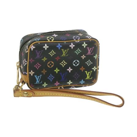 Louis Vuitton Vintage Pre-Owned Wapity Sort, Dame Vintage Tasker, Størrelse: ONE Size