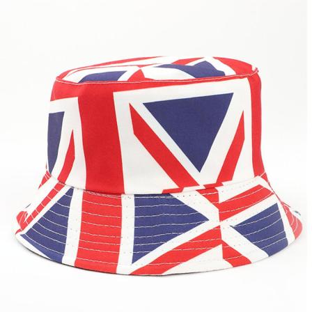 Union Jack Flag Storbritannien Flag Hink Hats Utomhus Fiskehatt För Unisex Charles III Kröning Dekorationer Nationaldag Special Event [LGL] C