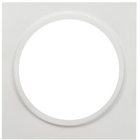 Hide-a-Lite 7470045 Dekorramme Ø 85 mm, hvit I: for 1 armatur, Belysning