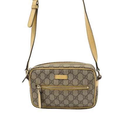 Gucci Vintage Pre-ownedCanvasgucci-bags Brun, Dame Vintage Tasker, Størrelse: ONE Size