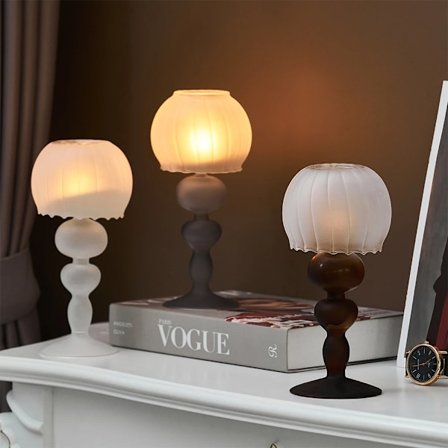 Nordic Glass Candle Holder Romantic Wedding Decoration Retro Home Decor Table Decor Candle Accessories Candlesticks for candles