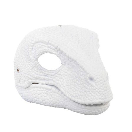 Dinosaurmaske Hodeplagg, Jurassic World Dinosaurleker Med Åpningsbar Bevegelig Kjeve, Velociraptor Maske & Tyrannosaurus Rex Maske Bundle