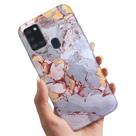Cover / Mobilcover til Samsung Galaxy A21s - Marmor