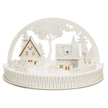 Konstsmide - Dekorasjonsfigur 3280-210 Siluett motiv LED Hvit