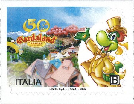 Italien - Gardalands 50-års jubilæum - Postfrisk frimærke