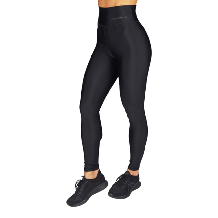 Träningstights - XS - Black - MM Sports Classic Tights Ella - Hög midja, Träningskläder dam, Kampanjer, Träningskläder outlet
