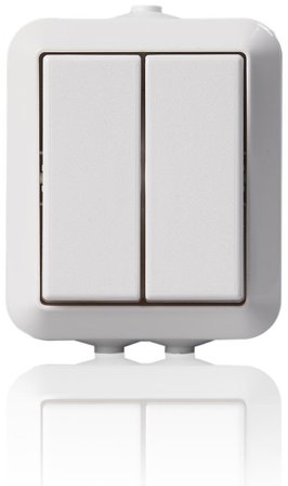 ABB 1065SW Strömbrytare IP44 Kron, Strömbrytare & vägguttag